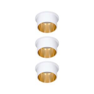 Deckenleuchte Coin Gil in Weiß/Goldfarben max. 6 W Deckenlampe