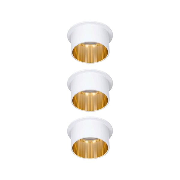 Bild 1 von Deckenleuchte Coin Gil in Weiß/Goldfarben max. 6 W Deckenlampe