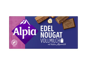 Alpia Edel Nougat Vollmilch 100G