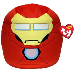 Marvel - ty Squishy Beanies - Pl&uuml;sch Kissen Iron Man - ca. 31 cm