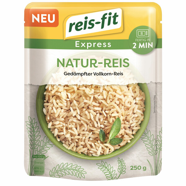 Bild 1 von Reis fit Natur Reis 250 g