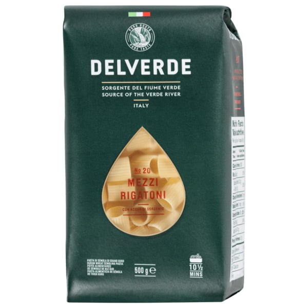 Bild 1 von Delverde Mezzi Rigatoni 500g