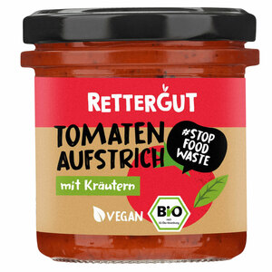 Retter Gut Aufstrich Tomate & Kräuter Bio 135 g DE-ÖKO-013