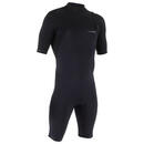 Bild 1 von Neoprenanzug Shorty Surfen Herren No Zip kurzarm 900 schwarz