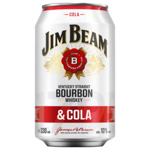 Jim Beam Bourbon Whiskey &amp; Cola