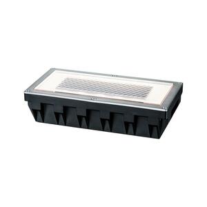 Solarleuchte Solar Box LED in Edelstahlfarben max. 0,6 W