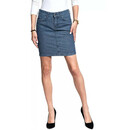 Bild 1 von MUSTANG Laura Jeans-Rock trendiger Damen Mini-Rock Blau gestreift