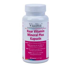 ViaBia Haar Vitamin Mineral Plus Kapseln