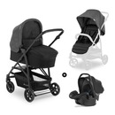 Bild 1 von Kinderwagen Rapid - 4S Trioset Deluxe - Grau