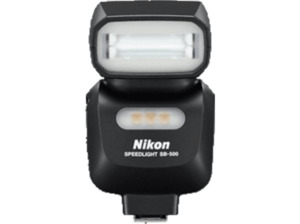 NIKON SB-500 Kompaktblitz für Nikon Spiegelreflexkameras (FX/DX-Format), F6, COOLPIX-Kameras (A, P7800, P7700, P7100, P7000, P6000, P5100, P5000, E8800, E8700 und E8400) (24, i-TTL)