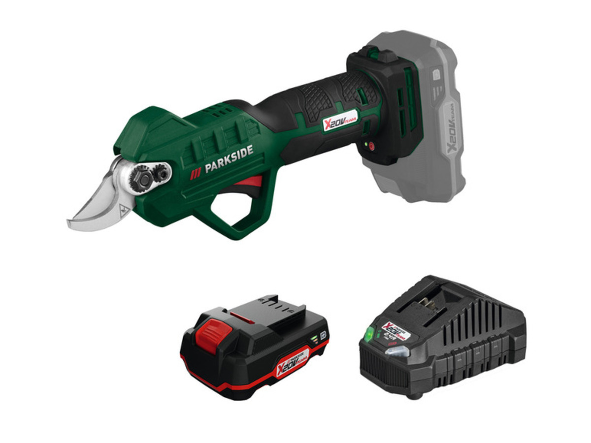 Bild 1 von PARKSIDE® 20 V Akku-Astschere »PAAS 20-Li A1«, mit Akku und Ladegerät