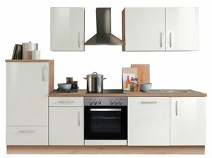 Menke Küchen Küchenblock Artisan Premium 280, Holznachbildung