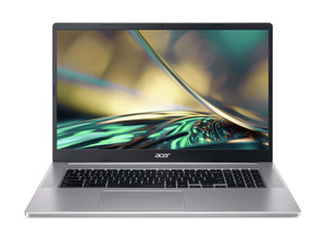 ACER 317 (CB317-1H-C7H8), Chromebook mit 17,3 Zoll Display, Intel® Celeron® Prozessor, 4 GB RAM, 128 eMMC, Intel UHD Grafik, Silber