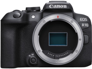 CANON EOS R10 Body Systemkamera , 7,5 cm Display Touchscreen, WLAN