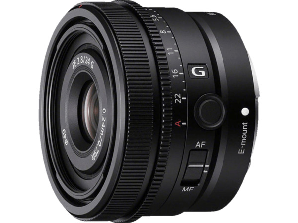 Bild 1 von SONY SEL24F28G Vollformat - 24 mm f/2.8 G-Lens, ASPH, ED, FHB, IF, Circulare Blende, DMR (Objektiv für Sony E-Mount, Schwarz)