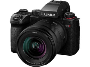 PANASONIC LUMIX S5II Kit Hybrid-Systemkamera mit Objektiv 20-60mm , 7,6 cm Display Touchscreen
