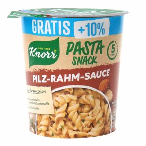 Knorr 2 x Pasta Snack in Pilz-Rahm-Sauce