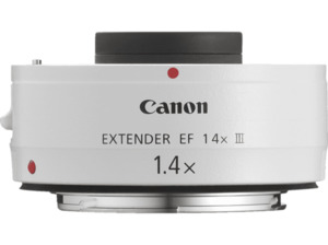 CANON Extender EF 1.4x III f/1.4 (Objektiv für Canon EF-Mount, Weiß)