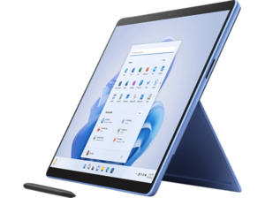 MICROSOFT Surface Pro 9, 2-in-1 Tablet mit 13 Zoll Display, Intel® Core™ i5 Prozessor, 16 GB RAM, 256 SSD, Iris® Xe-Grafik , Saphirblau