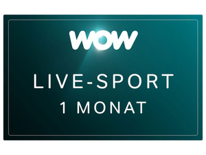 WOW Live-Sport Streaming Geschenkkarte 1 Monat