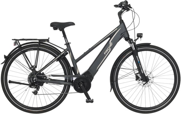 Bild 1 von Fischer E-Bike Trekking Viator 5.0i 28 Zoll 10-Gang 418 Wh grau 61739