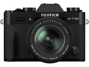 FUJIFILM X-T30 II Kit Systemkamera mit Objektiv 18-55 mm , 7,6 cm Display Touchscreen, WLAN
