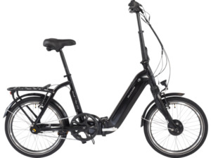 ALLEGRO Andi 3 Plus 374 Kompakt-/Faltrad (Laufradgröße: 20 Zoll, Rahmenhöhe: 42 cm, Damen-Rad, 374, Schwarz)