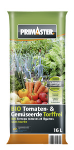 Primaster Bio Tomaten und Gemüse Erde 16 L
