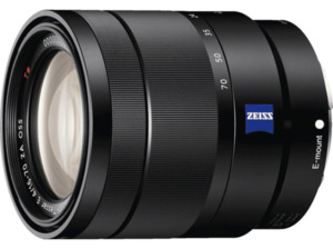 SONY SEL1670Z Zeiss 16 mm - 70 f/4.0 OSS, ED, Circulare Blende (Objektiv für Sony E-Mount, Schwarz)