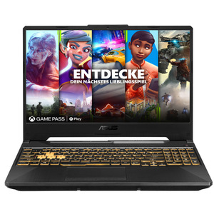 ASUS TUF Gaming F15 FX506HC-HN115W, Notebook mit 15,6 Zoll Display, Intel® Core™ i5 Prozessor, 16 GB RAM, 512 SSD, NVIDIA GeForce RTX 3050, Grau