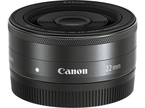 Bild 1 von CANON EF-M - 22 mm f/2 EF-M, STM (Objektiv für Canon M-Mount, Graphit-Grau)