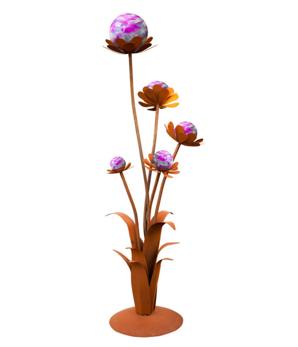 Bild 1 von Ferrum Metall-Blumenzauber mit Glaskugeln, ca. H165 cm