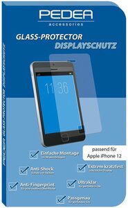 PEDEA Display-Schutzglas - iPhone 12, Displayschutzglas