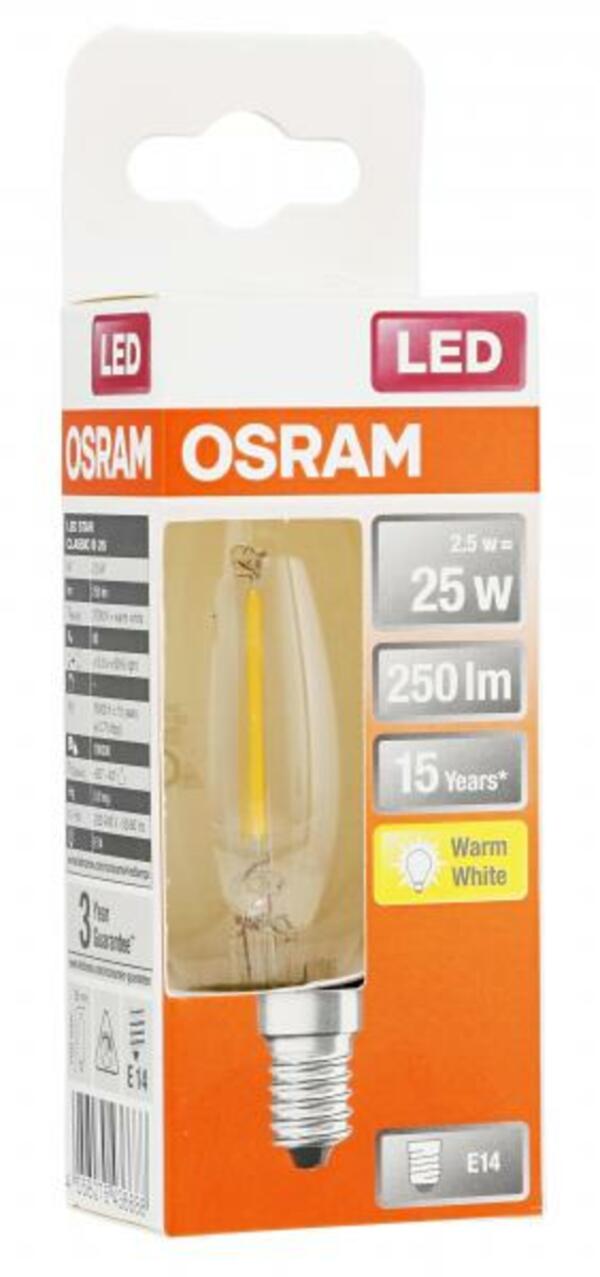 Bild 1 von Osram LED Star Classic B 25 E14