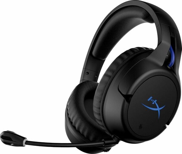 Bild 1 von HyperX Cloud Flight Wireless Black/Blue für PlayStation Gaming-Headset (Mikrofon abnehmbar, Rauschunterdrückung, Wireless)