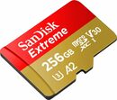 Bild 4 von Sandisk Extreme® microSDXC™-UHS-I-Karte Speicherkarte (256 GB, Video Speed Class 30 (V30)/UHS Speed Class 3 (U3), 190 MB/s Lesegeschwindigkeit)