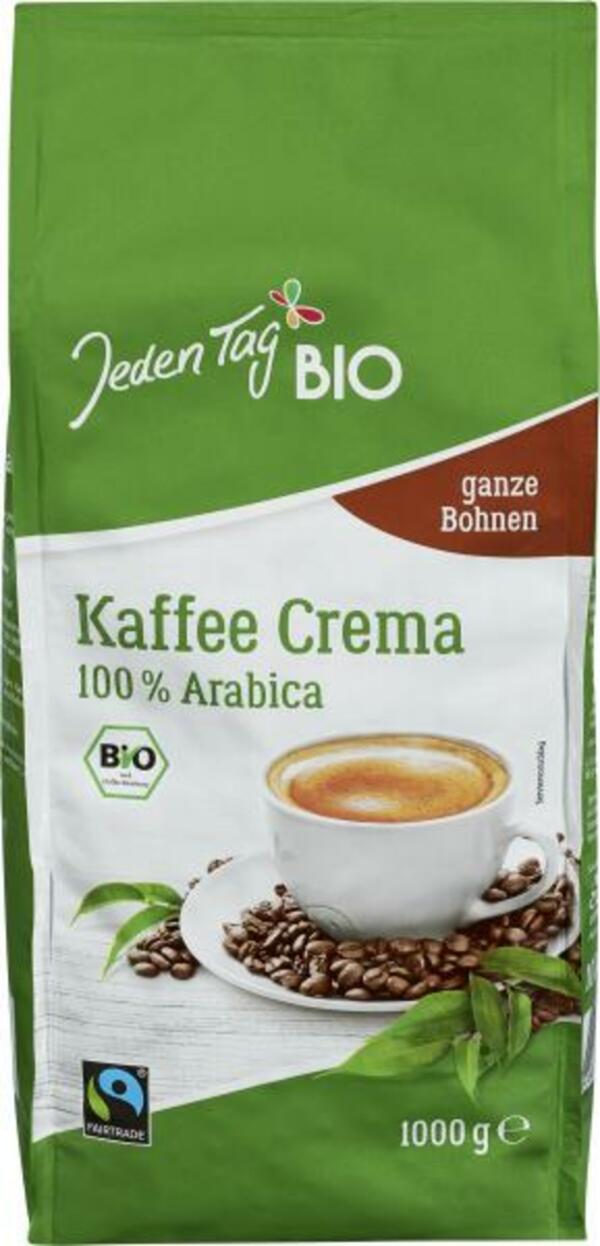 Bild 1 von Jeden Tag Bio Kaffee Crema ganze Bohne