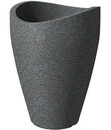 Bild 1 von Scheurich Kunststoff Topf, rund, schwarz-granit  