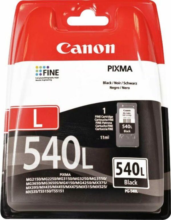 Bild 1 von Canon PG-540L schwarz Tintenpatrone (original (5224B010)