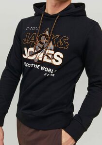 Jack & Jones Kapuzensweatshirt JCOHUNT SWEAT HOOD LN