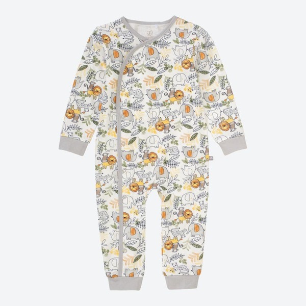 Bild 1 von Baby-Jungen-Schlafanzug mit Safari-Muster