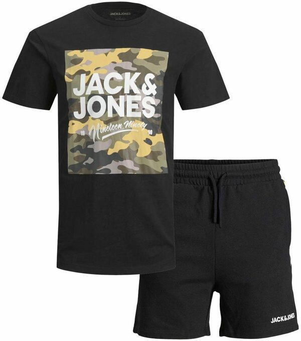Bild 1 von Jack & Jones Junior Shirt & Shorts JJPETE CAMO SET PACK JNR (Set, 2-tlg., 2)