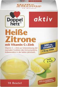 Doppelherz aktiv Heiße Zitrone mit Vitamin C + Zink
