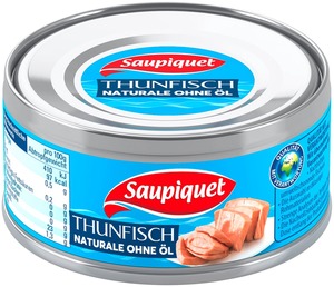 Saupiquet Thunfisch Naturale ohne Öl (185 g)