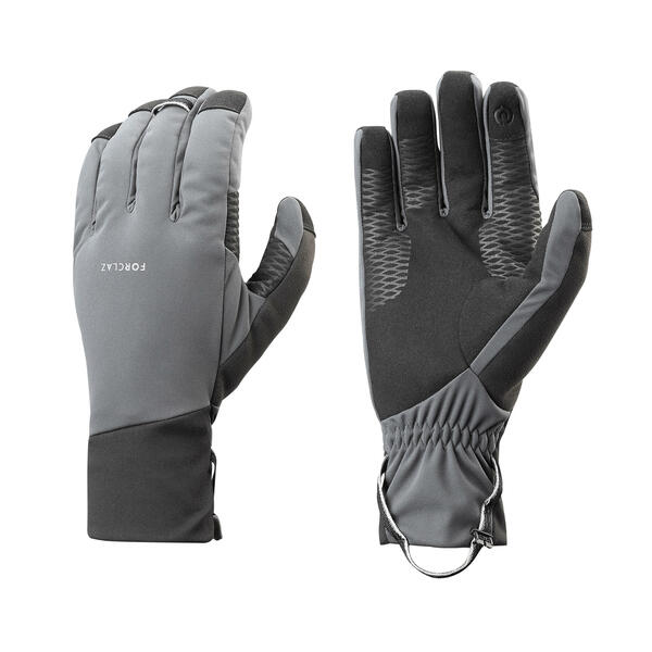 Bild 1 von Handschuhe touchscreenfähig winddicht Trekking – MT900 grau