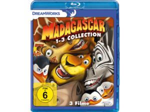 Madagascar 1-3 [Blu-ray]