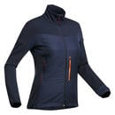 Bild 1 von Unterjacke Damen Merinowolle Trekking -MT900 schwarz