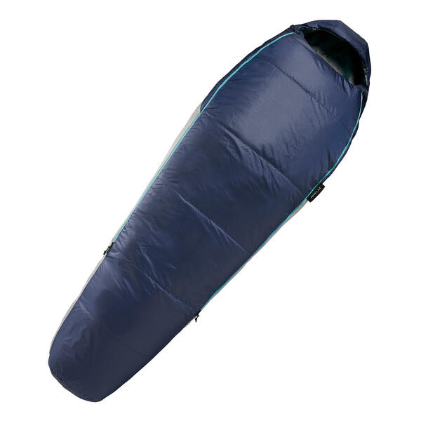 Bild 1 von Mumienschlafsack koppelbar - Trek500 15°C Kunstfaser blau