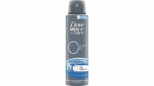 Bild 1 von Dove Men+Care Deo-Spray mit Zink-Komplex Clean Comfort ohne Aluminiumsalze