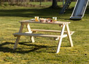 Bild 1 von Kinder-Picknicktisch aus Kiefernholz 90x50x79cm